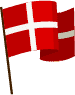 drapeau danois, voyageurs heureux