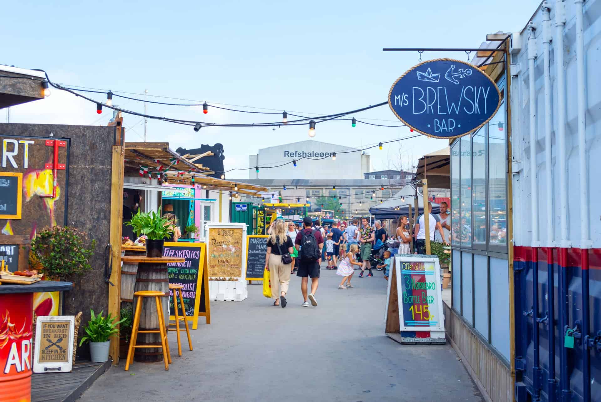 Le marché de Reffen