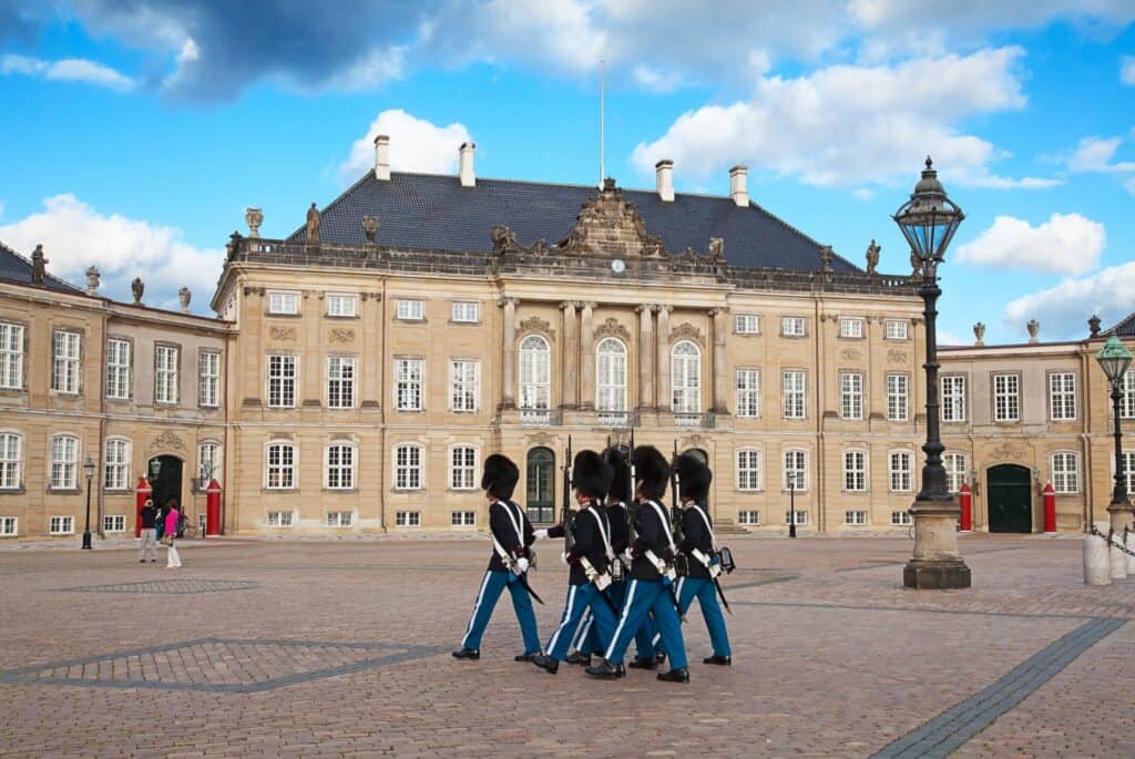 Billet pour le musée du palais d'Amalienborg