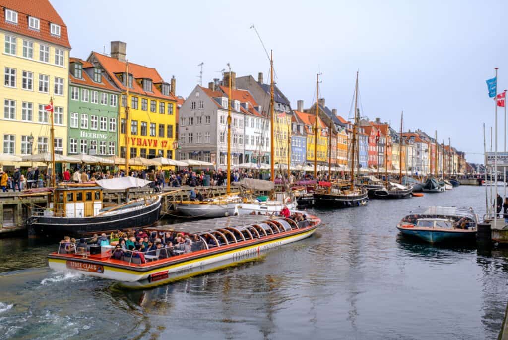 Croisière sur les canaux de Copenhague