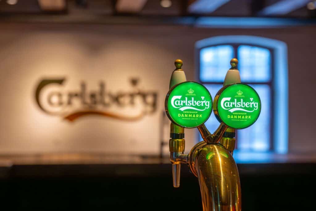 Billet pour la maison de Carlsberg
