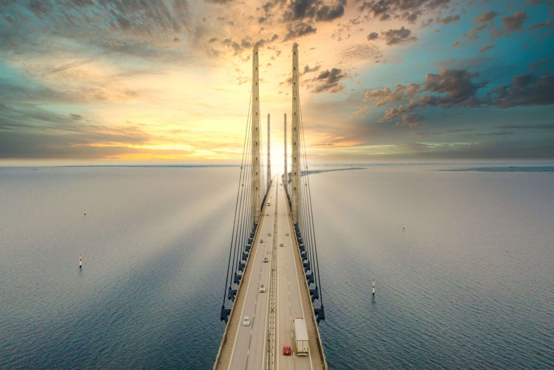 pont oresund aller en suede depuis copenhague