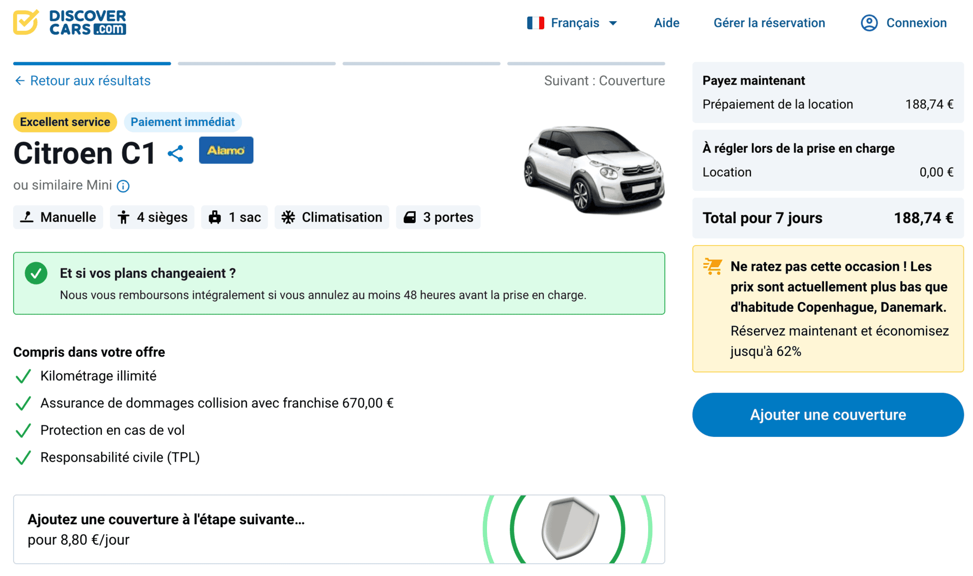 location voiture citadine