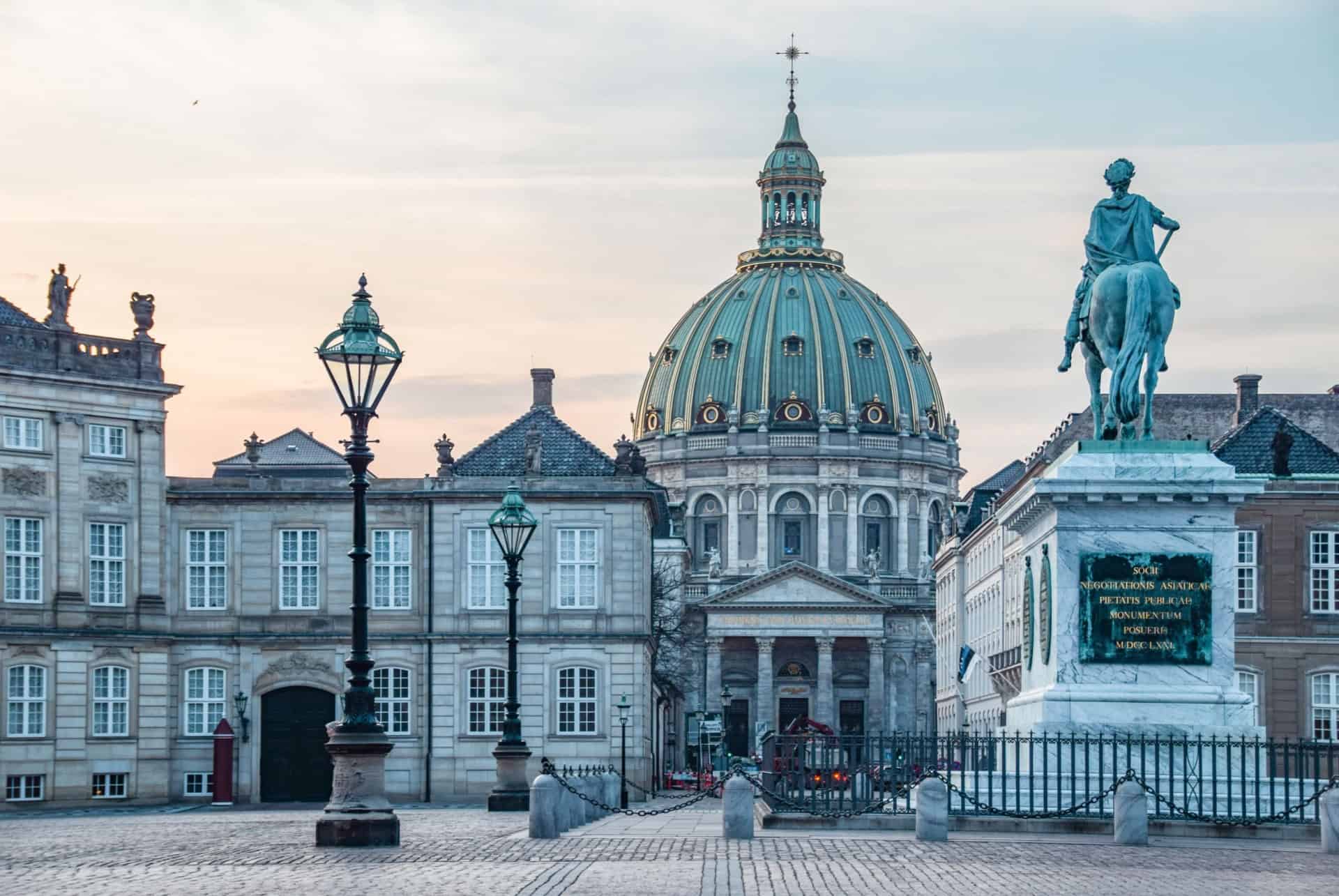 Le palais d’Amalienborg