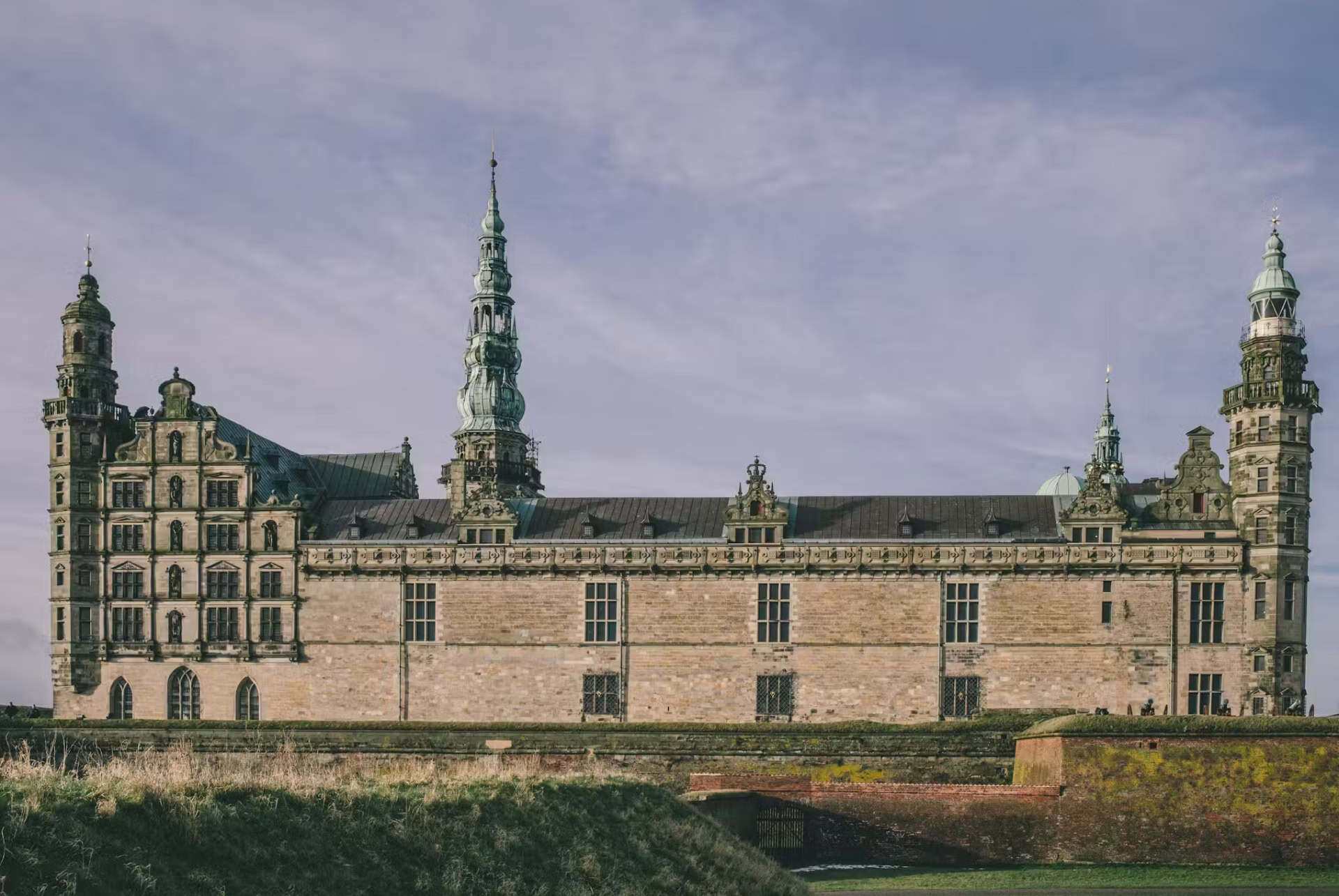 Le château de Kronborg depuis Copenhague