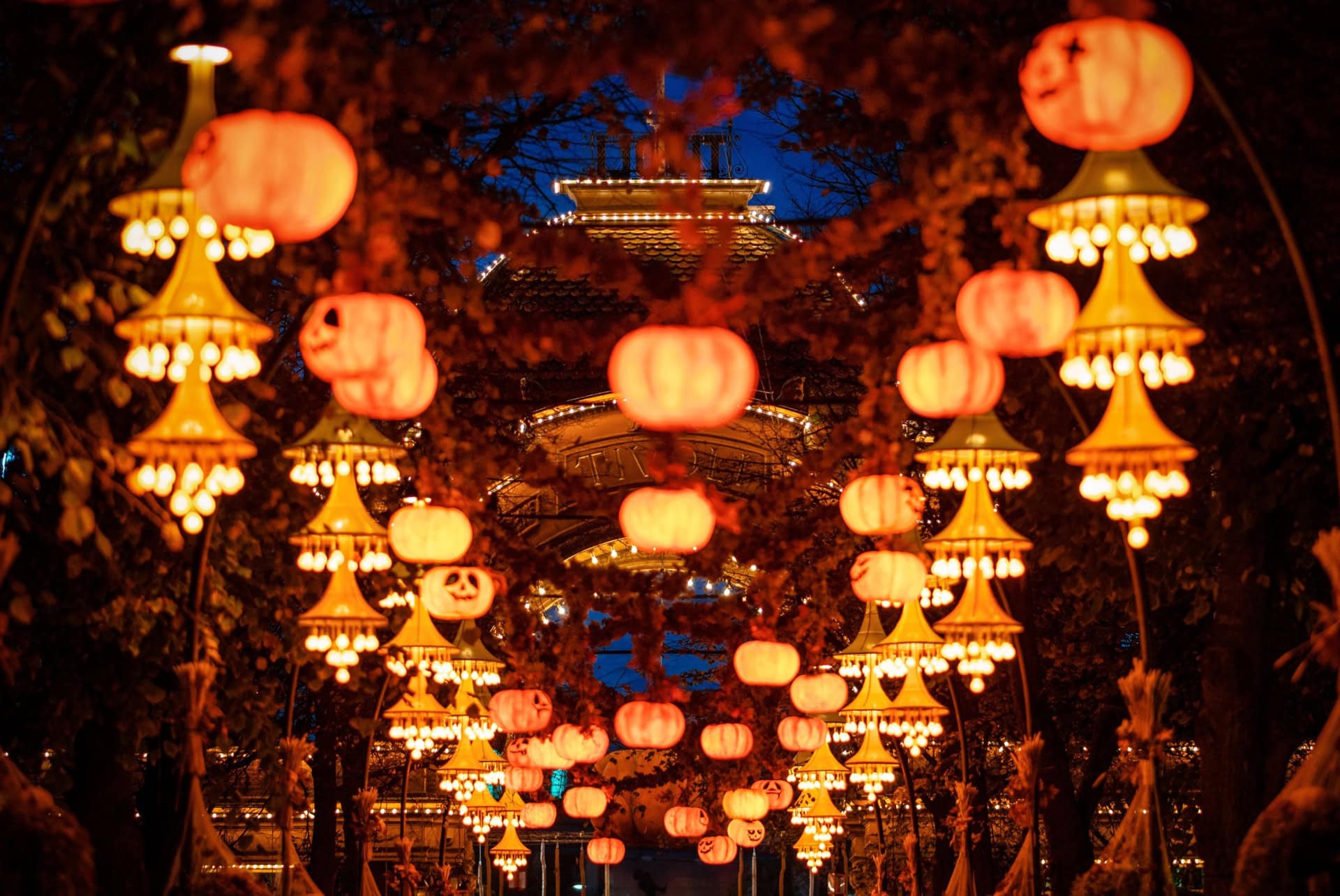 automne jardins tivoli