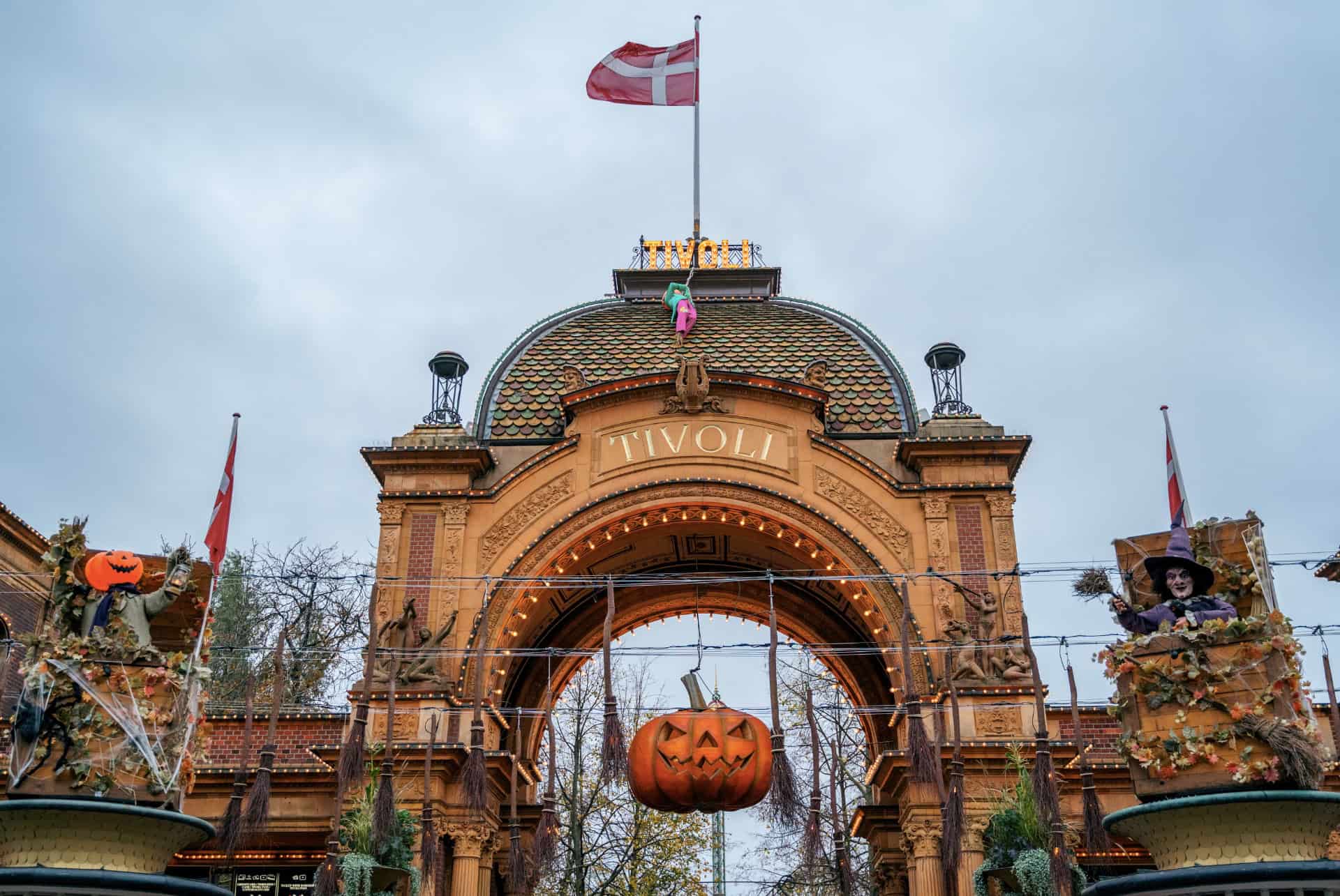jardins tivoli en halloween