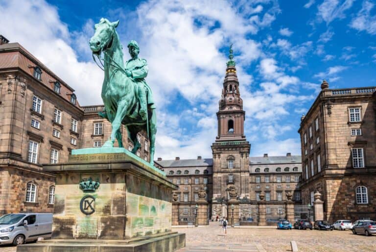 Billet pour le palais de Christiansborg