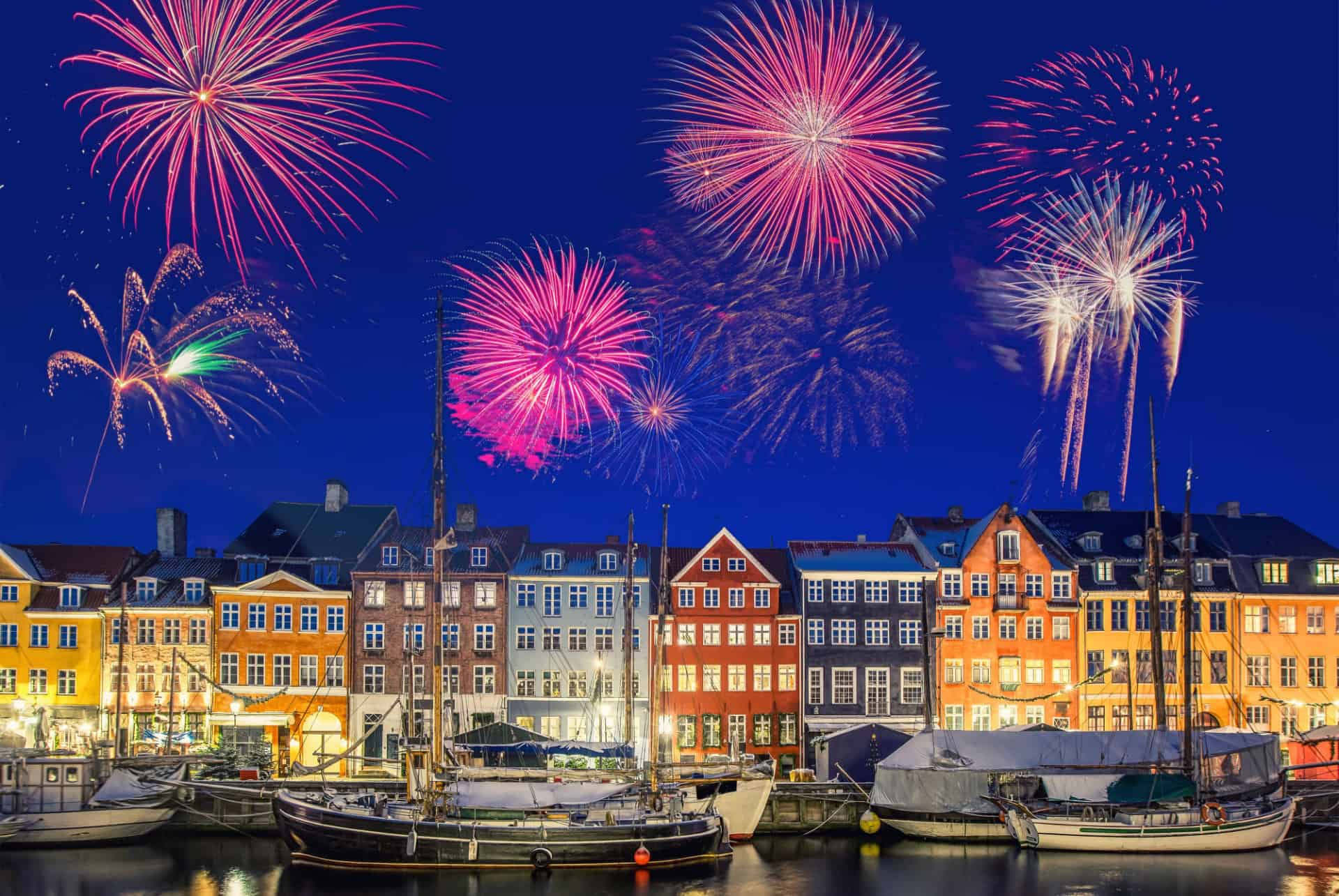 nouvel an copenhague nyhavn nouvel an copenhague nyhavn