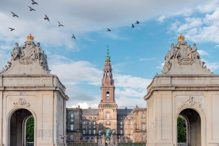 Billet pour le palais de Christiansborg