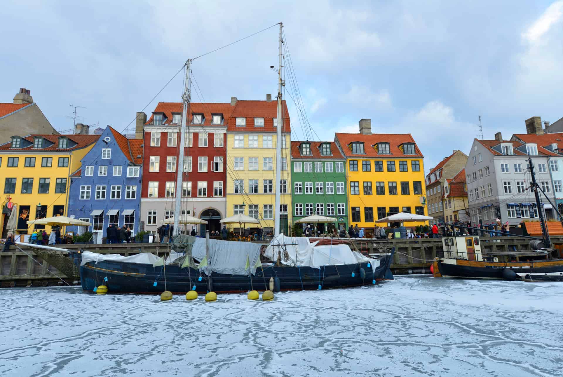 quartier nyhavn en hiver quartier nyhavn en hiver